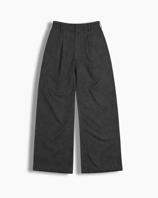 Straight Baggy Pants — Dark Gray, photo 1